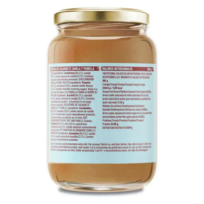 Pindakaas Kaneel en Vanille Natruly 500 g