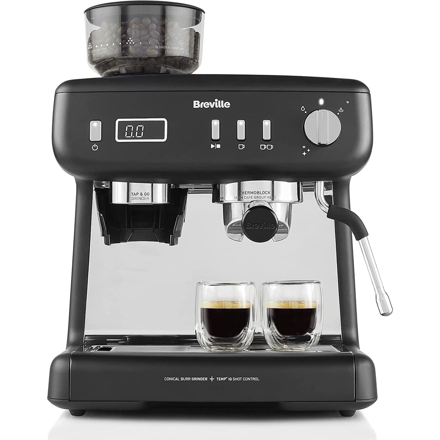 Breville Barista Max+ koffiezetapparaat zwart (gereviseerd)