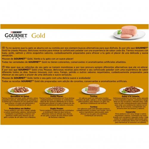 GOURMET GOLD Mousse Zestaw wielopakowy (12 x 85 g)