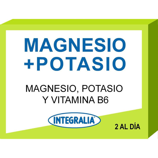 Magnesium + Potassium + Vitamin B6 Integralia 60 Caps