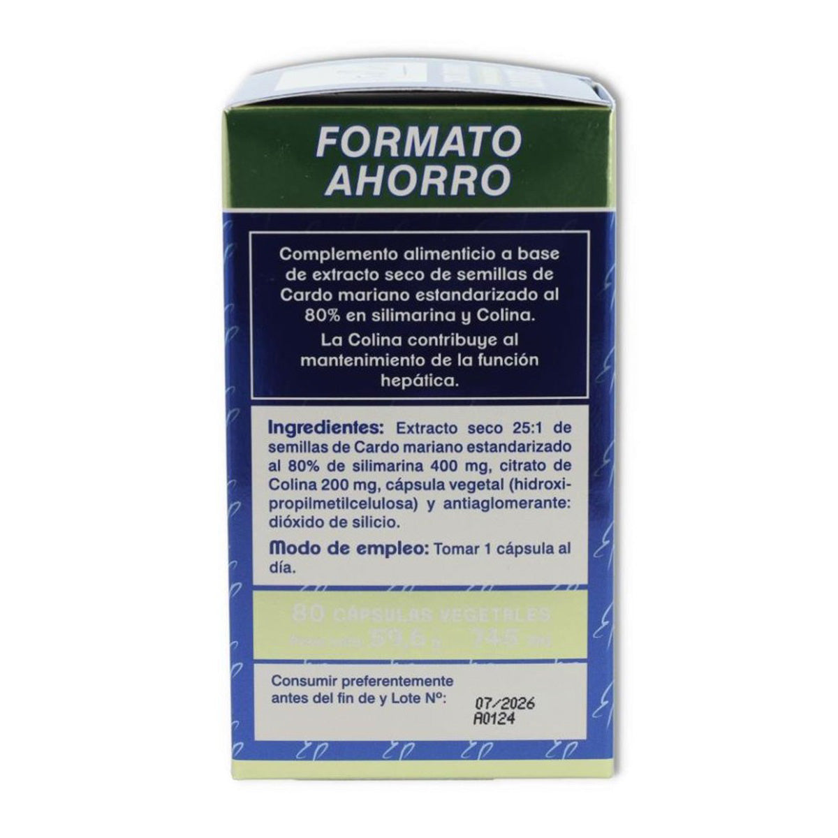 Ostropest plamisty w opakowaniu ekonomicznym, Tongil, 80 kapsułek