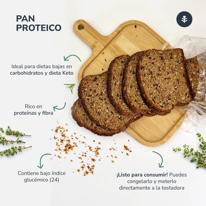 Pack 3x Pain protéiné Planeta Huerto 500 g