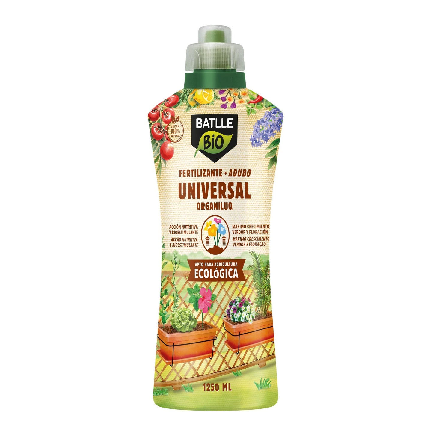 Fertilizzante ecologico universale Batlle Bio 1250 ml