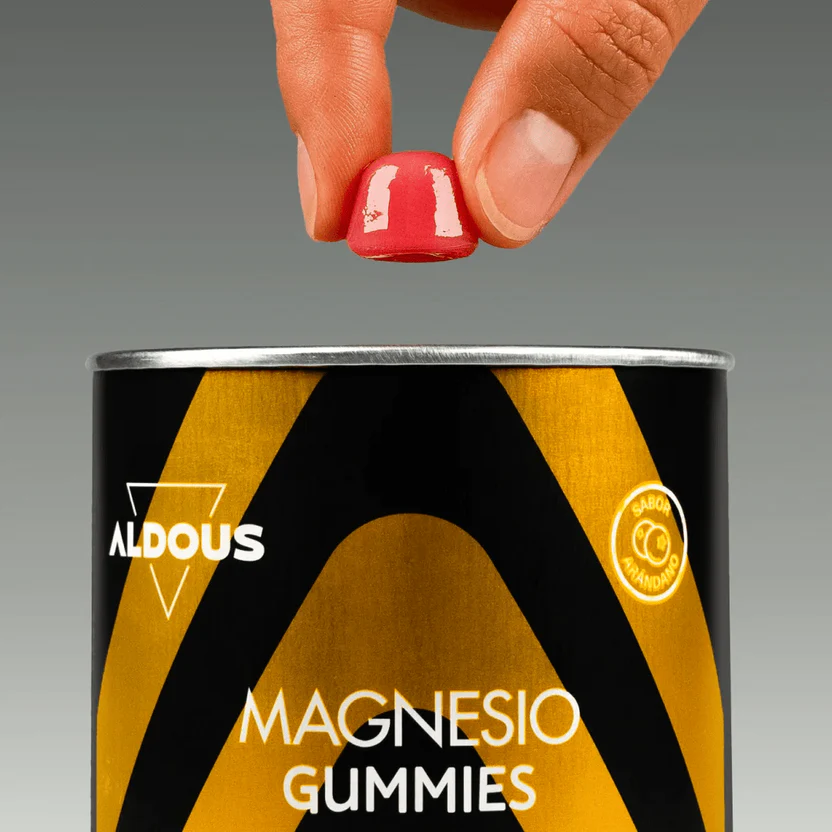 Magnesiumcitraat gummies 1340 mg + vitamine C 45 mg Aldous Bio 120 gummies