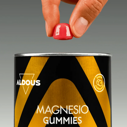 Magnesiumcitraat gummies 1340 mg + vitamine C 45 mg Aldous Bio 120 gummies