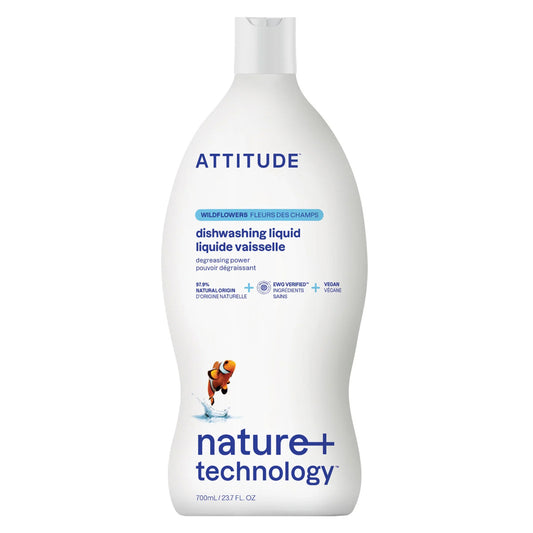 Lavavajillas  concentrado Flores silvestres Attitude 700 ml