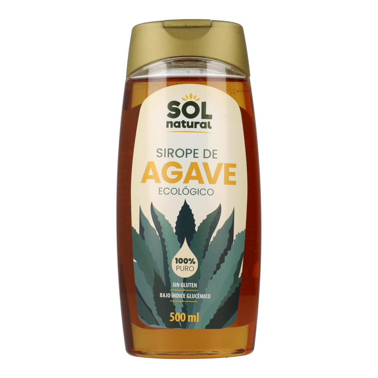 100% pure biologische agavesiroop Sol Natural 500 ml