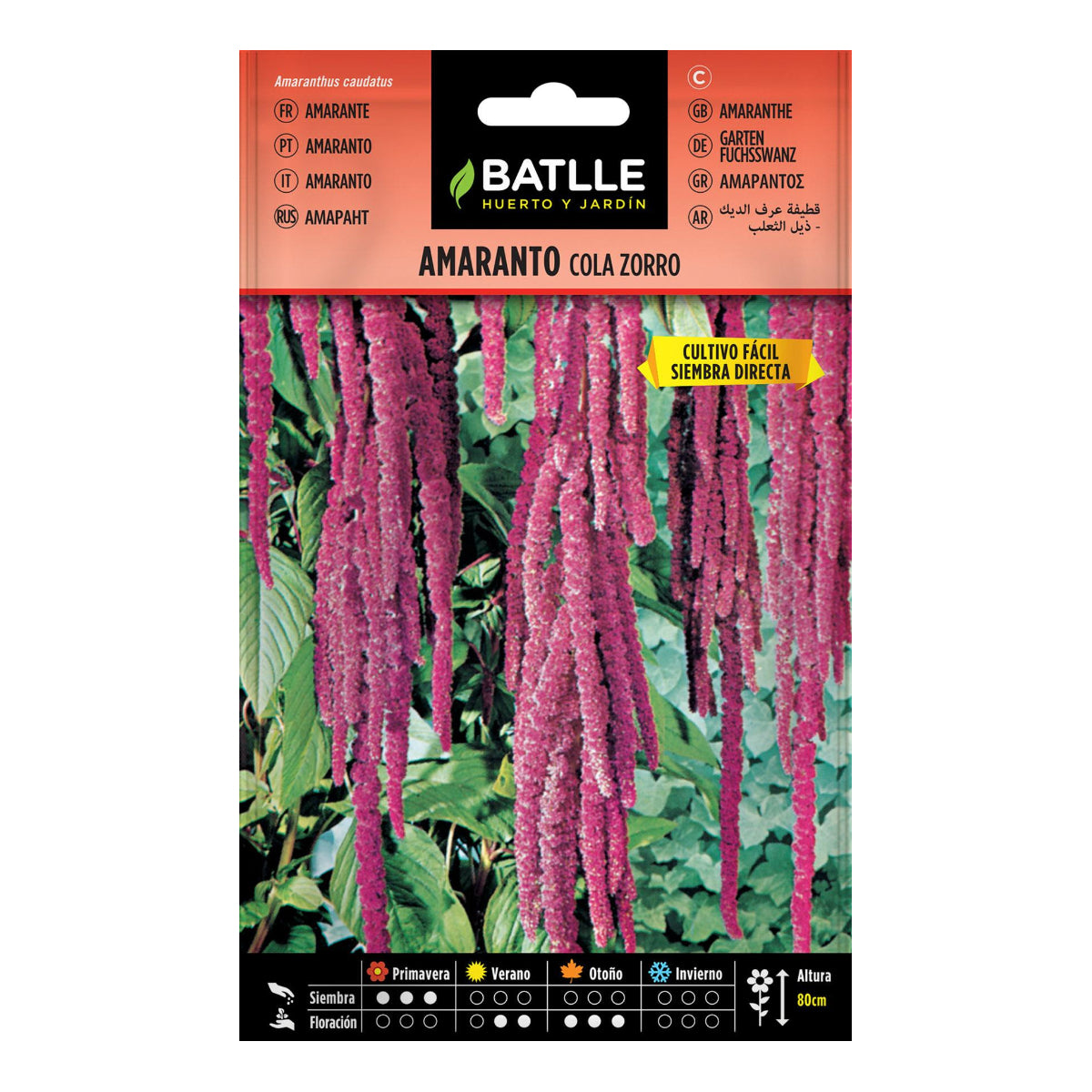 Batlle foxtail amaranth seeds