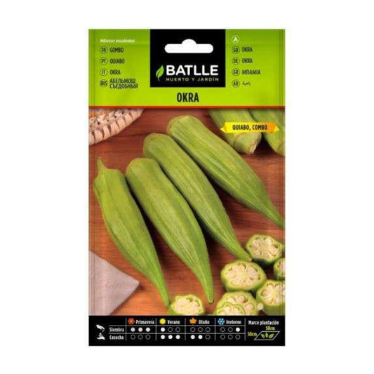 Okra-Samen Batlle