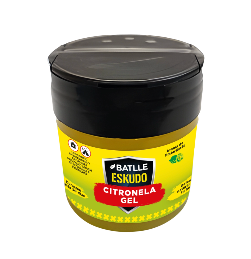 Gel repellente per zanzare alla citronella Batlle 80 ml