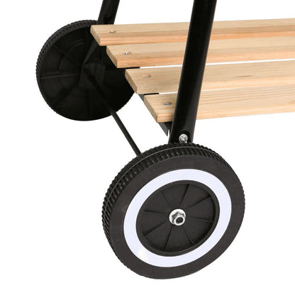 Kolgrill Rect. Svart vagn 67 x 38 x 83 cm Ldk Garden