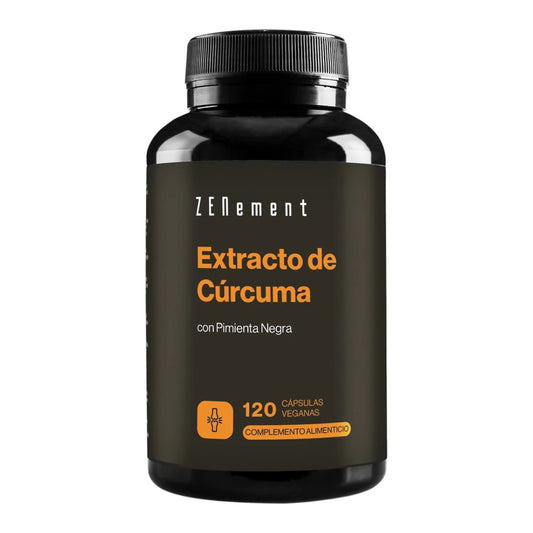 Kurkuma-extract, met zwarte peper, Zenement 120 tabletten