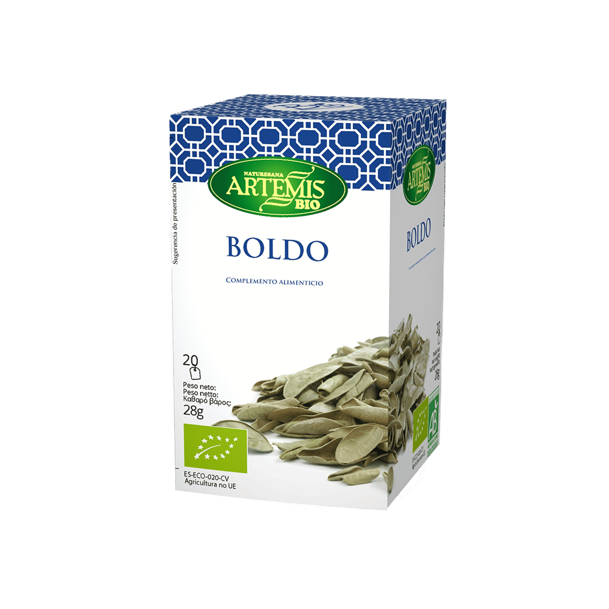 Artemis Organic Boldo Tea Bags 20 bags
