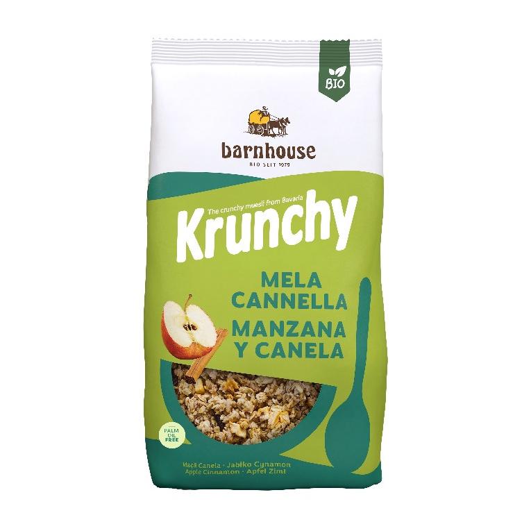 2er-Pack Krunchy Müsli Apfel und Zimt BIO, Barnhouse, 750 g