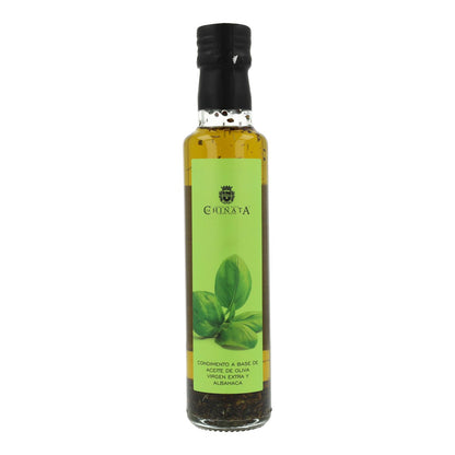 Huile infusée au basilic La Chinata 250 ml