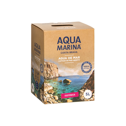Eau de mer isotonique Bag in Box Aquamarina 5 L