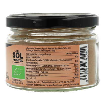 Cannelle de Ceylan en poudre bio Sol Natural 100 g