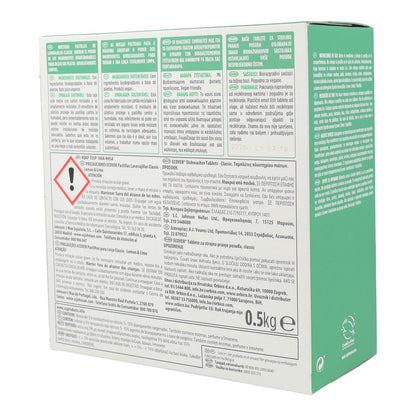 Confezione da 2 detersivi per lavastoviglie Classic Ecover 25 pastiglie da 20 g