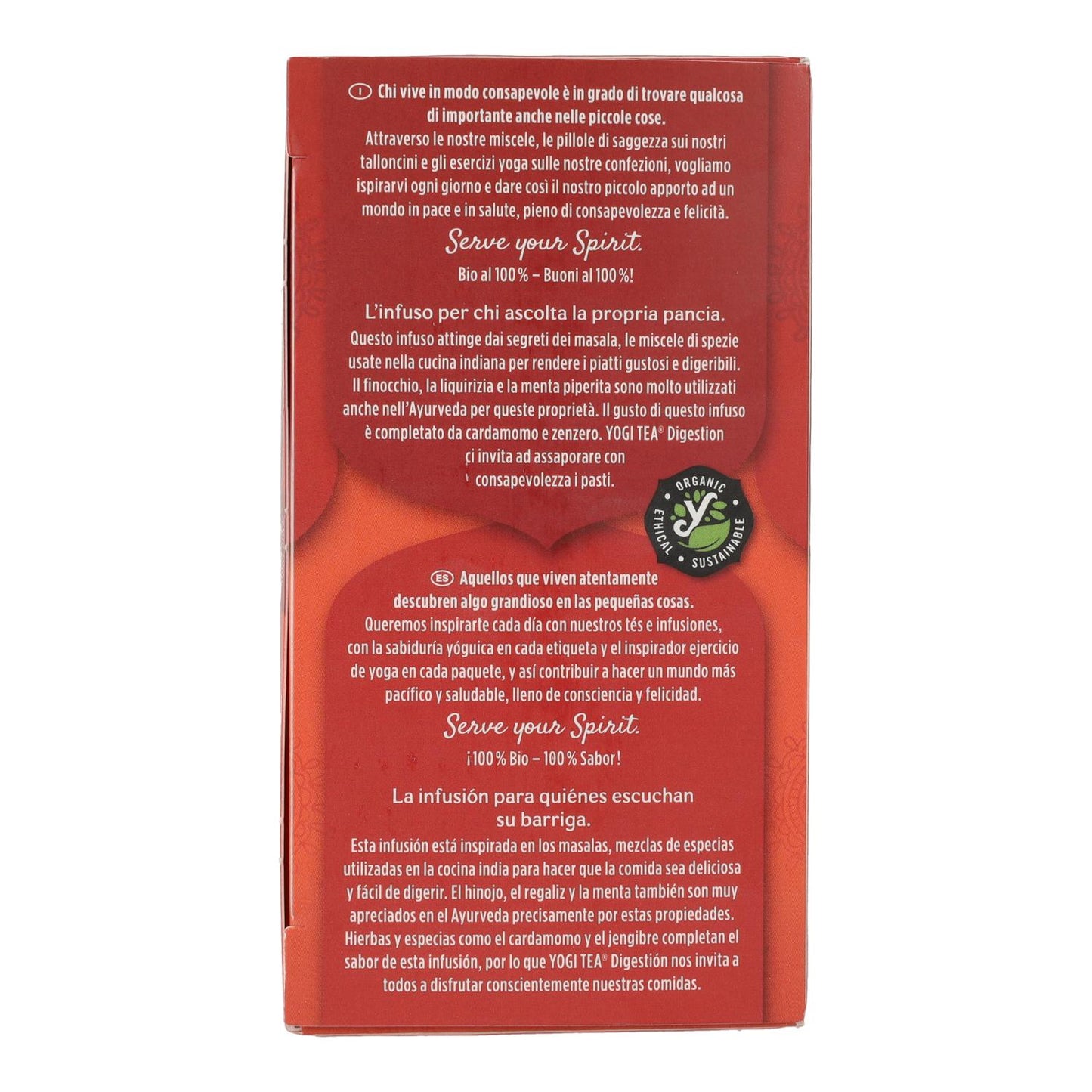 Yogi Tea BIO Trawienie, 17 torebek
