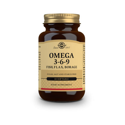 Omega 3 6 9 Solgar 60 kapslar