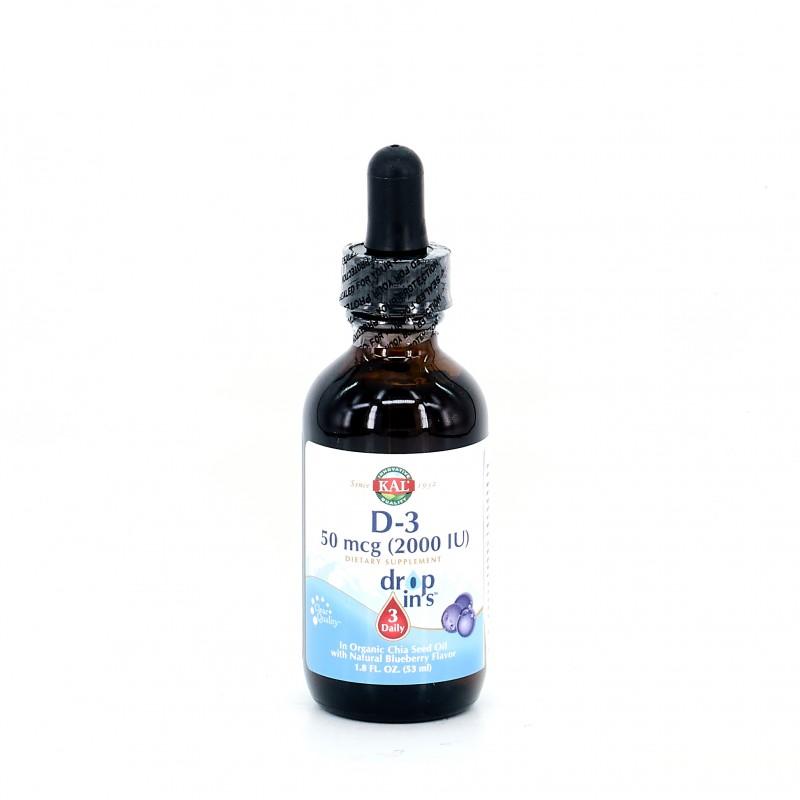 Vitamine D3 druppels Kal, 53 ml