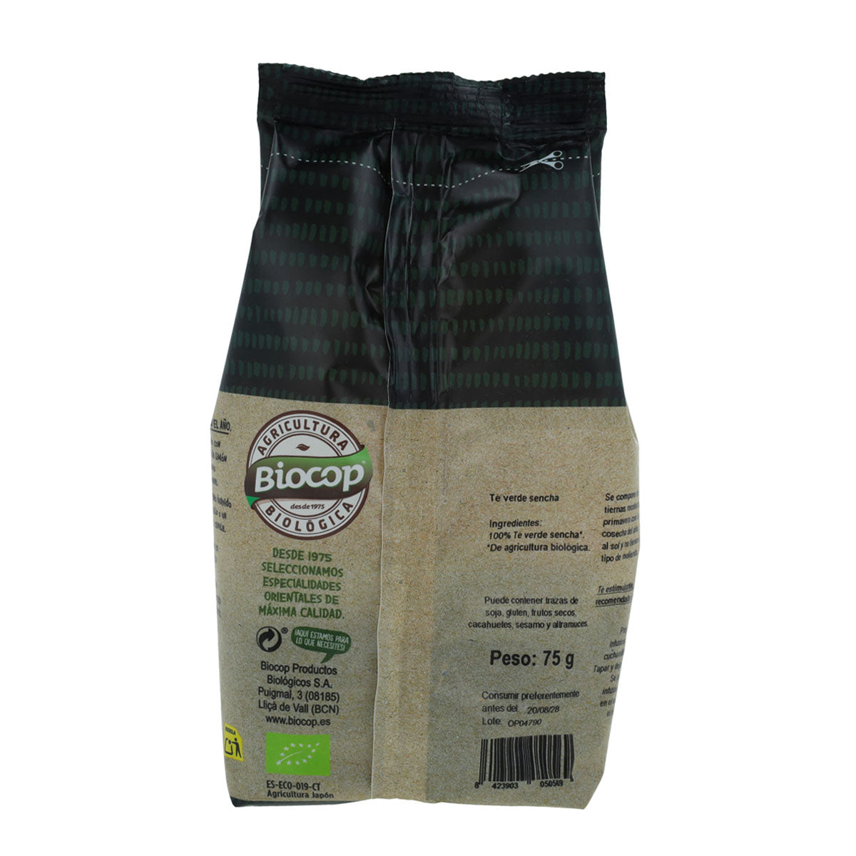 Thé vert Sencha Biocop, 75 g