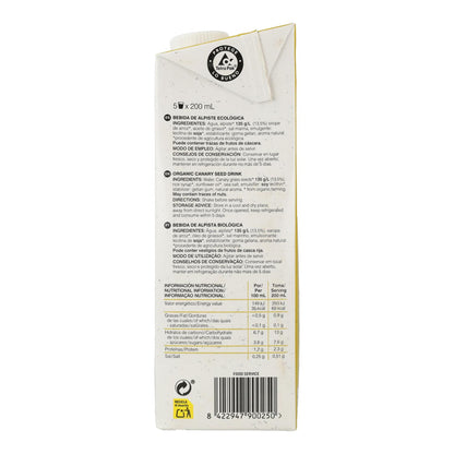 Pack 6L boisson végétale à base de graines pour oiseaux 100 % végétale Soria Natural 1L