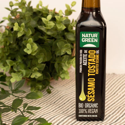 Olej sezamowy prażony Bio NaturGreen 250 ml