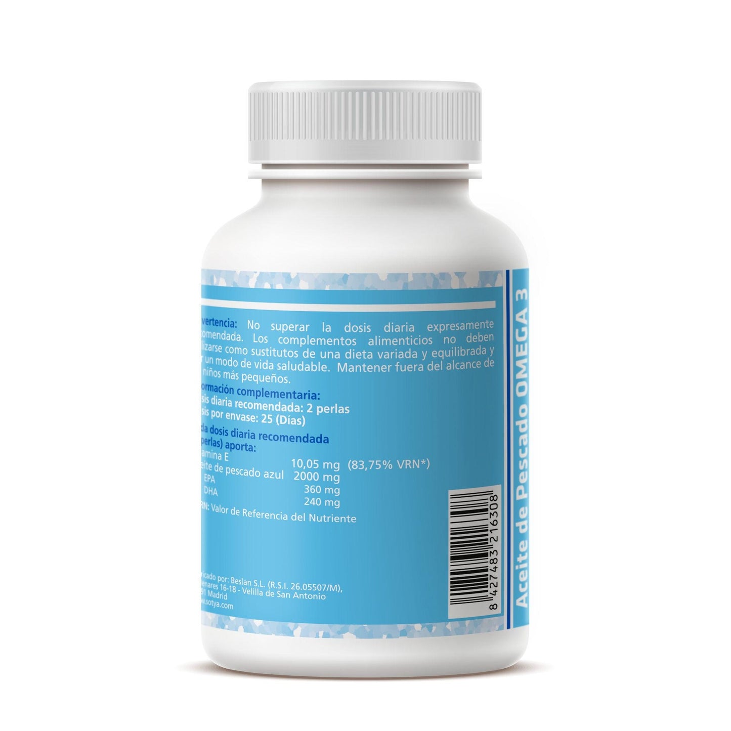 Omega 3-visolie Sotya 50 capsules 1400 mg
