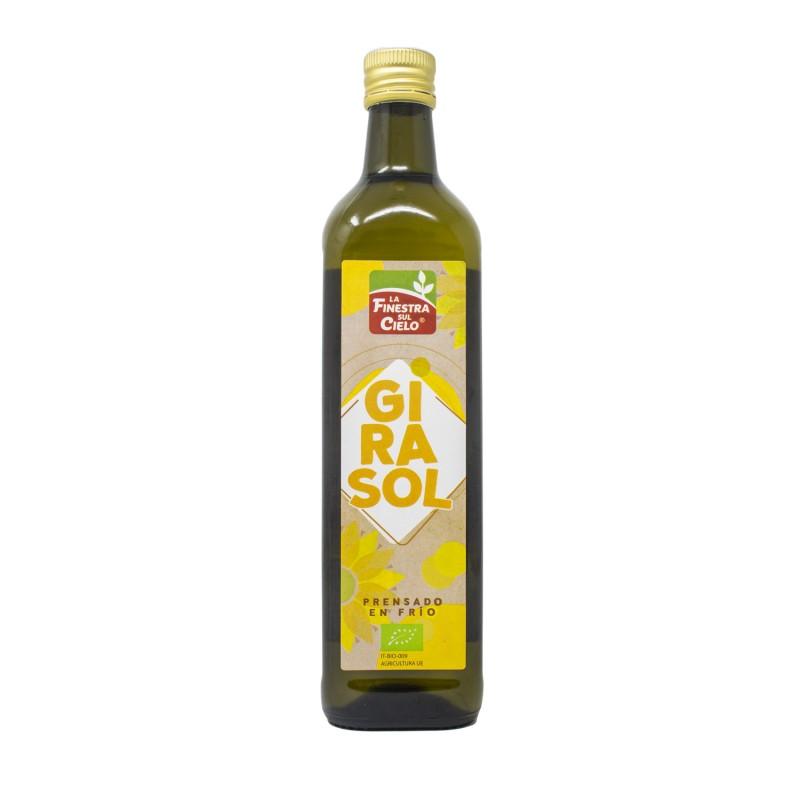 Huile de graines de tournesol bio pressée à froid La Finestra Sul Cielo 750 ml