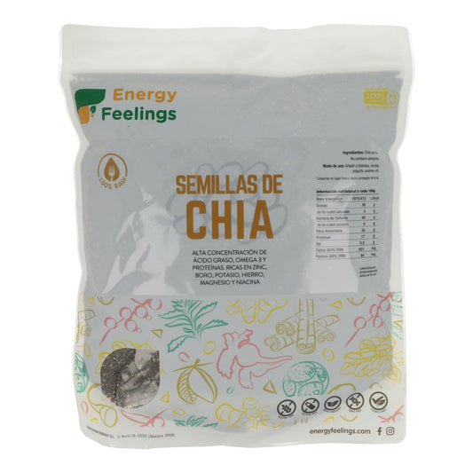 Graines de CHIA : (1 kg) XXL Pack