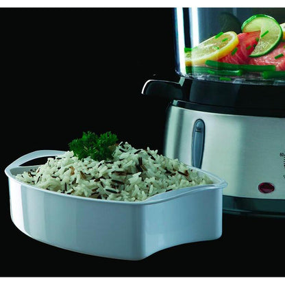 Vaporiera a 3 contenitori Cook@Home Russell Hobbs