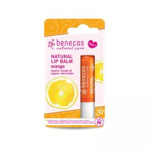 Läppbalsam Oliv, sheasmör, jojoba, apelsin Benecos 4,8 g