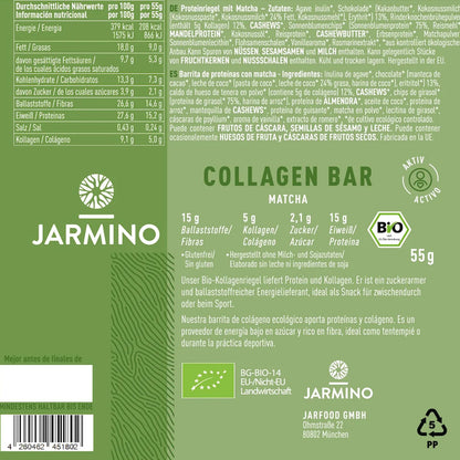 Matcha BIO collageenreep 55 g