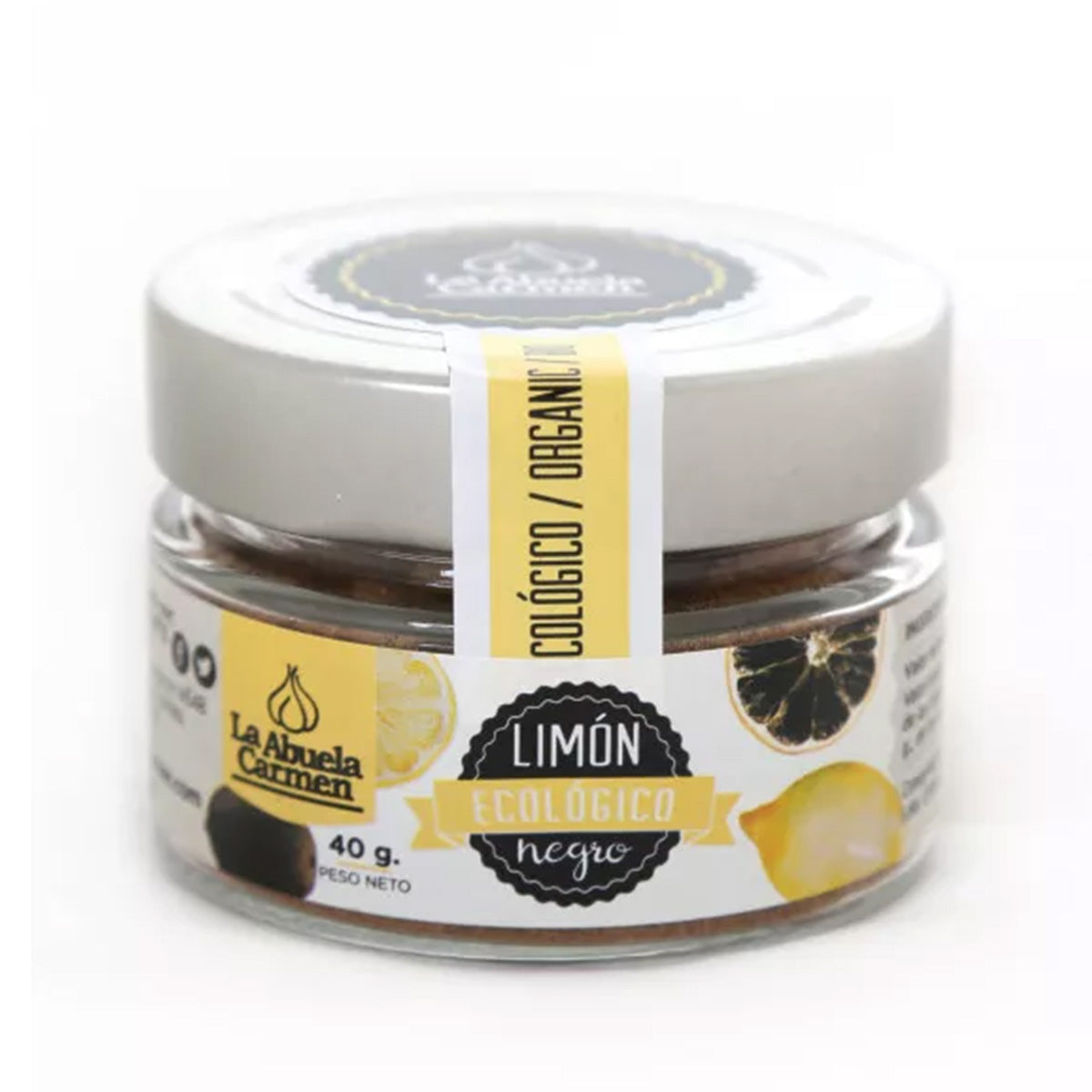 Organic black lemon powder, La abuela Carmen, 40g