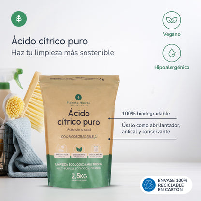 Citroenzuur Planeta Huerto 1 kg
