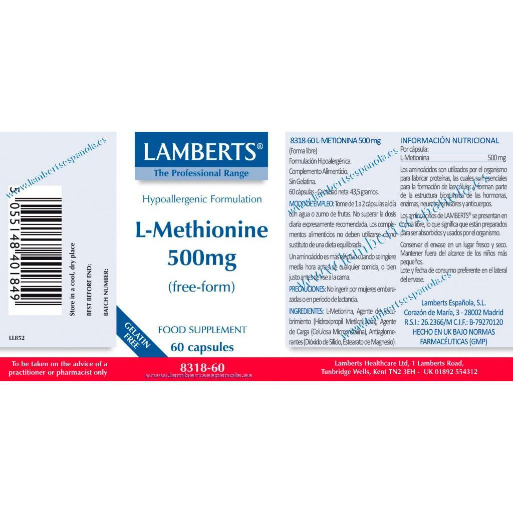L-Metonymy 500 mg Lamberts