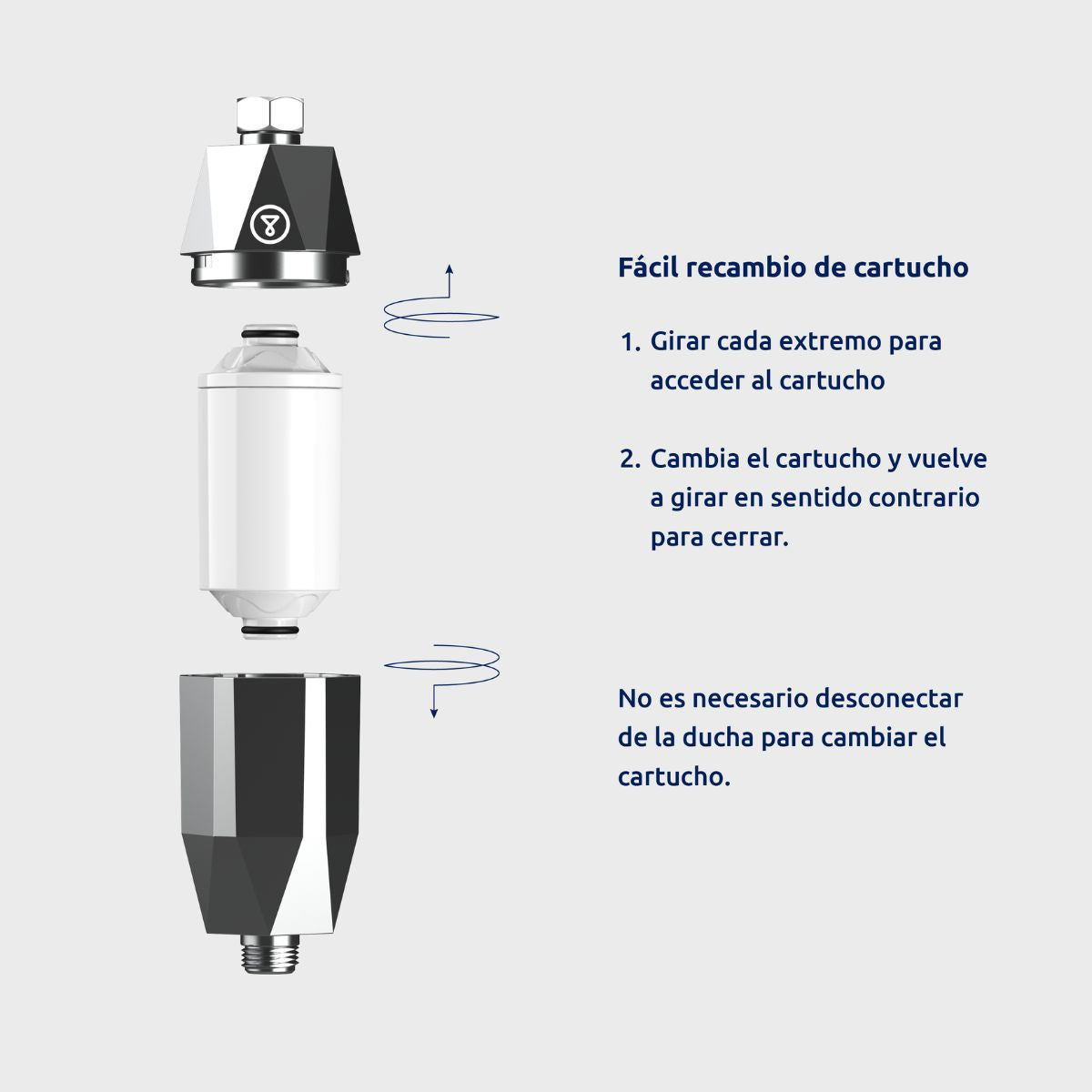 Patron till duschfilter ShowerPro Diamond Tappwater