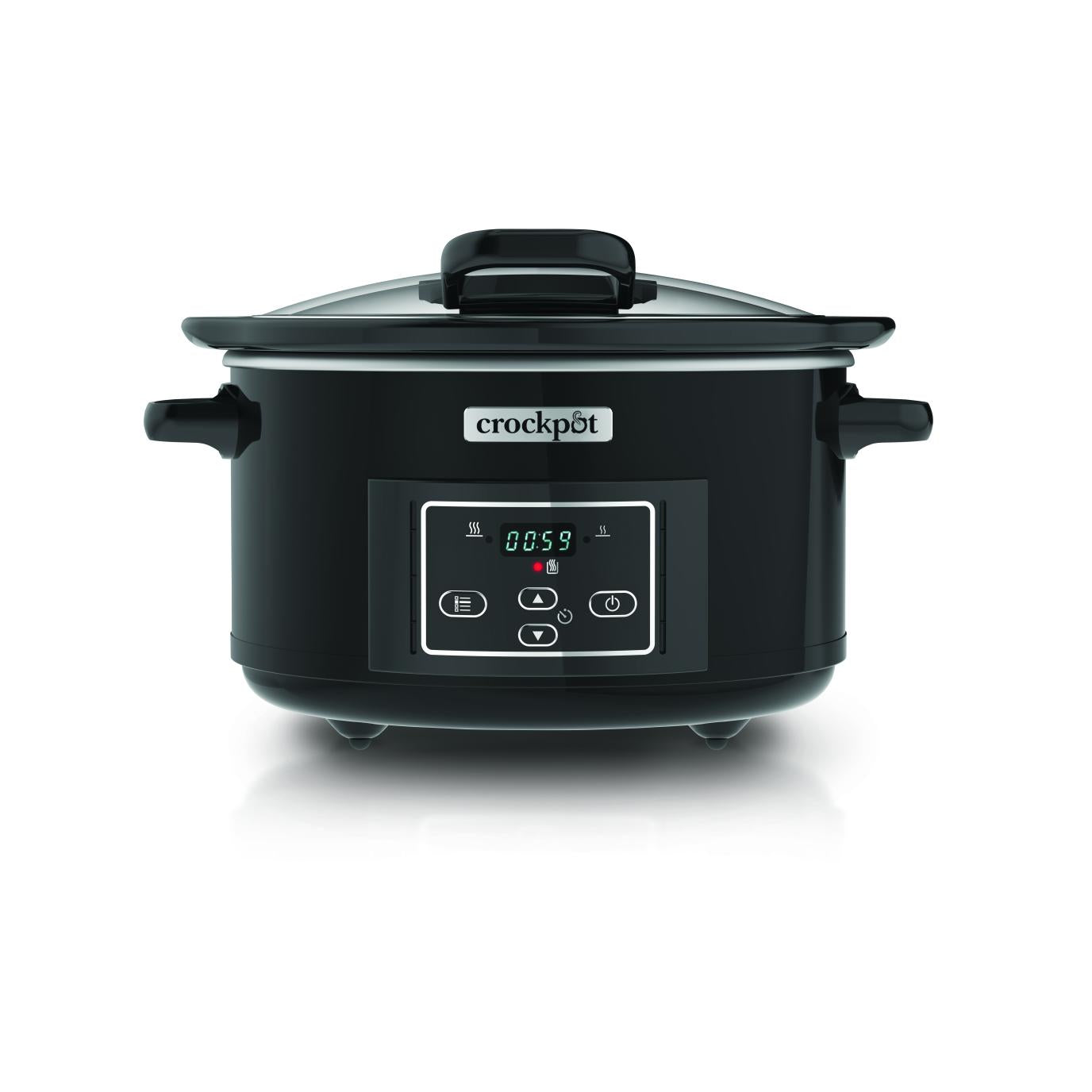 Crockpot slowcooker 4,7 L CSC052X met klapdeksel (gereviseerd)