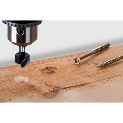 1 pogłębiacz HSS, trzpień 8 mm Wolfcraft Ø 16, 45°