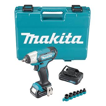 Clé à chocs Makita 12V CXT 140Nm + clés à douille TW140DSAEX