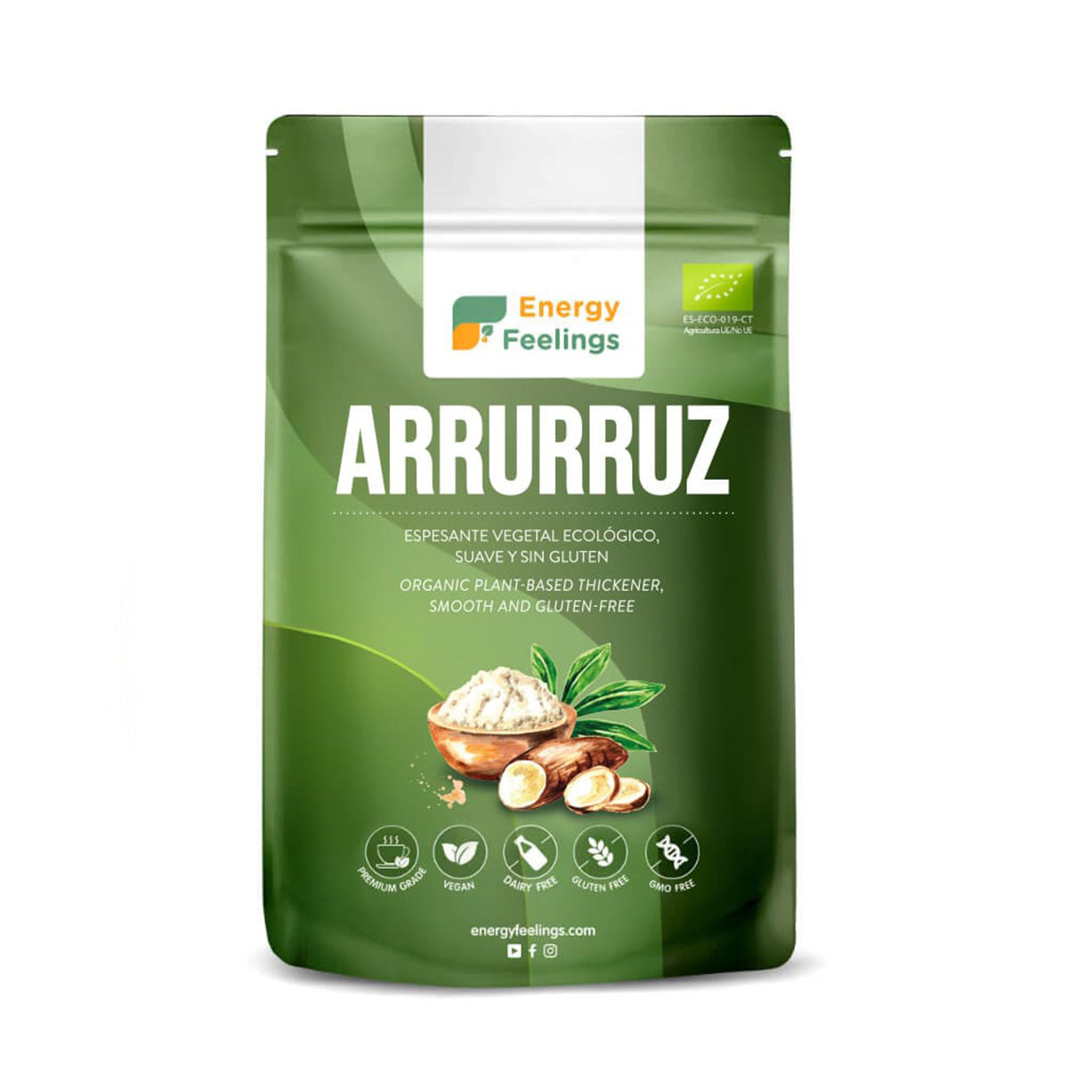 Arrowroot ECO-meel XL Energy Feelings 500 g