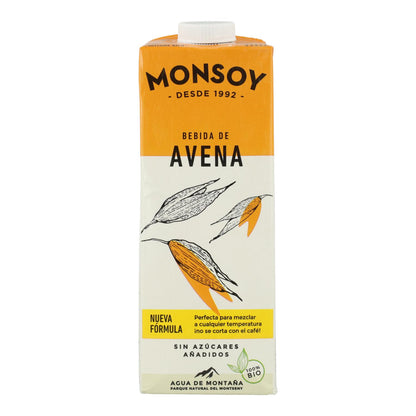 Confezione da 6 bevande all'avena biologica Monsoy 1 L