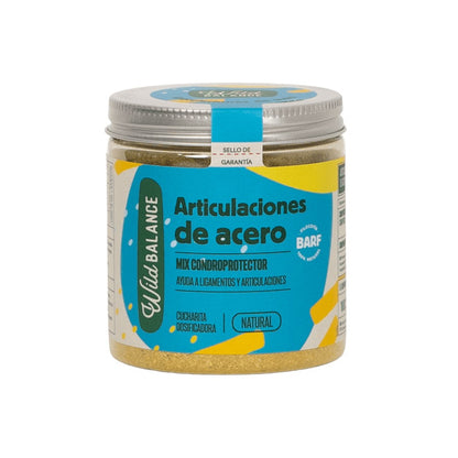 Articulations d'acier Complément naturel pour animaux de compagnie Wild Balance 100 g