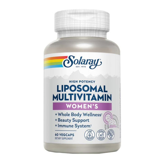 Liposomalna multiwitamina dla kobiet Solaray 60 kapsułek wegetariańskich