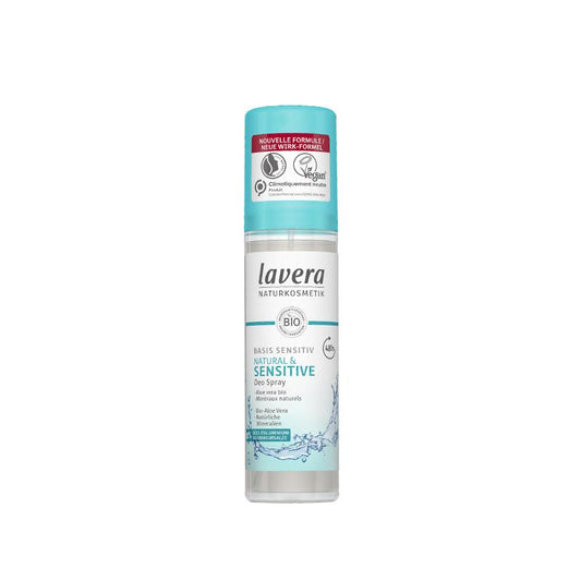 Déodorant spray 48 heures Basis Sensitiv Lavera 75 ml