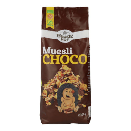 Muesli croustillant au chocolat noir sans gluten Bauckhof 300 g