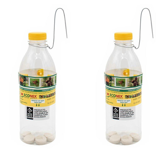 Confezione da 2 kit attrattivo per mosche della frutta e dell'olivo Ceratinex
