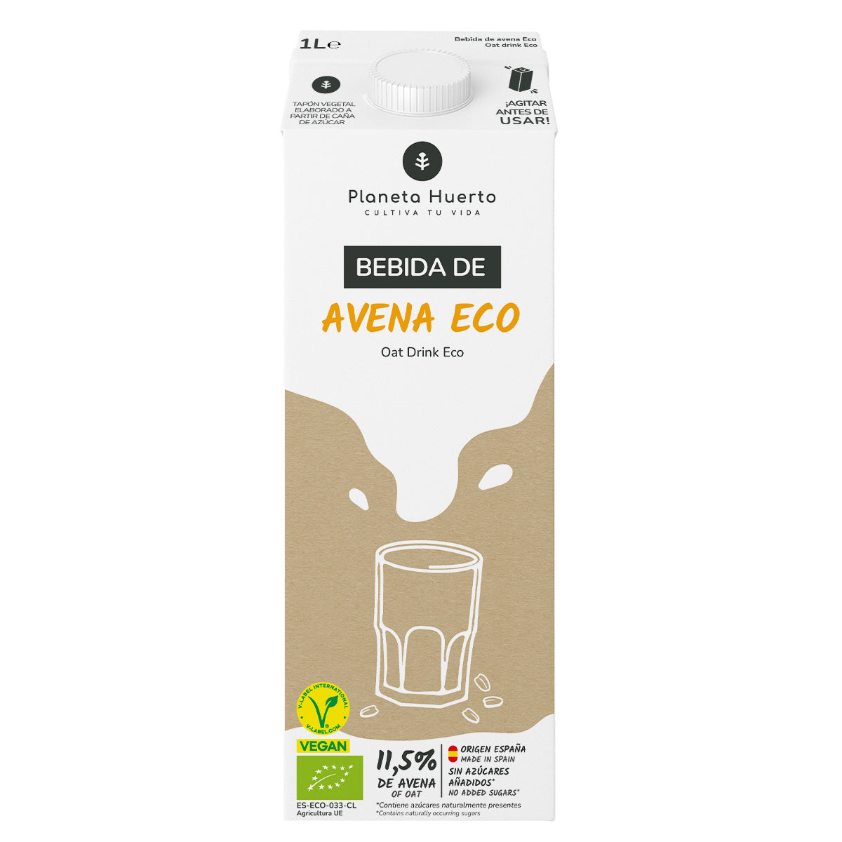 Boisson d'avoine ECO Planet Garden Boisson d'avoine 1L