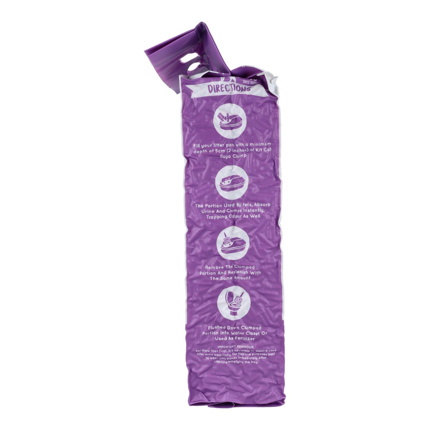 Kit Cat Arena Eco SoyaClump - Lavender 7 L Kattenbakvulling